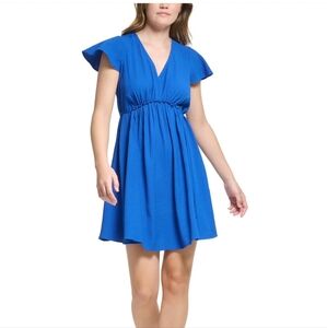 Calvin Klein Vibrant Blue Mini Dress